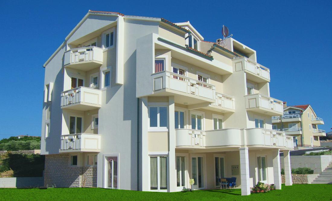Apartments Mirage ノヴァリャ エクステリア 写真